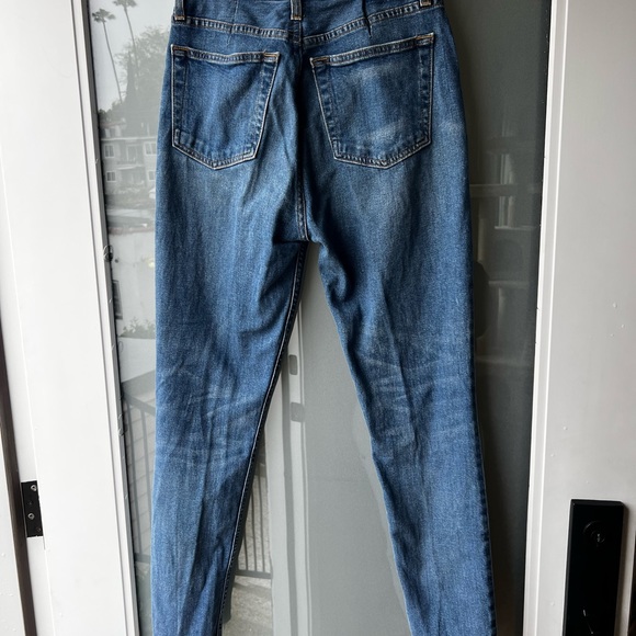 REDONE High Rise Ankle Crop Jeans Size 28 - Picture 3 of 4